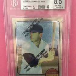1996 Topps Mickey Mantle Baseball Trading Card 