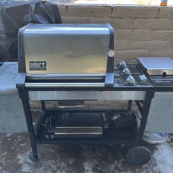 Weber Genesis Gold Propane Grill With Tank