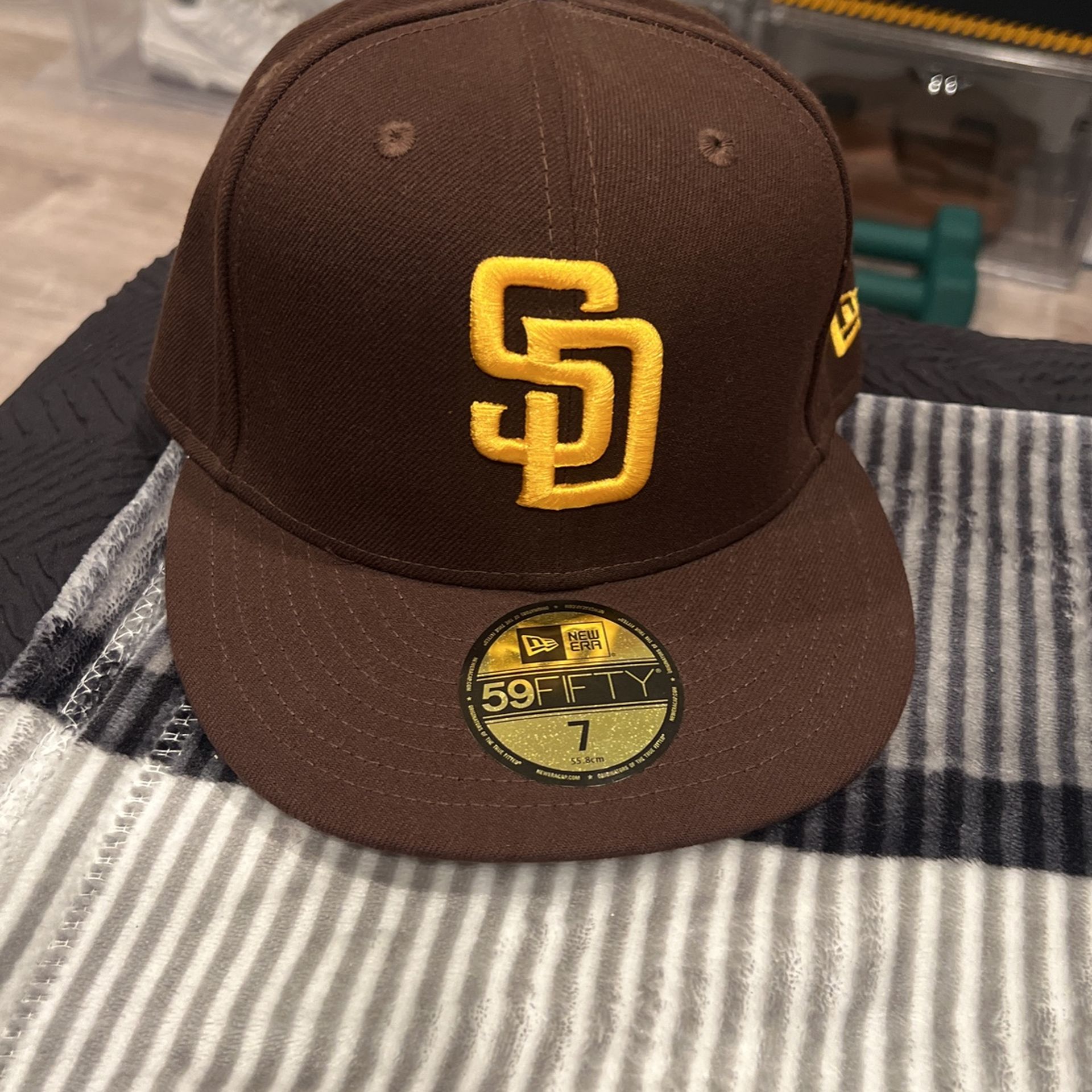 It’s a San Diego Cap Size 7 Color Brown 