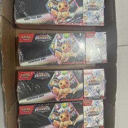 Scarlet and Violet Prismatic Evolution Trading Cards