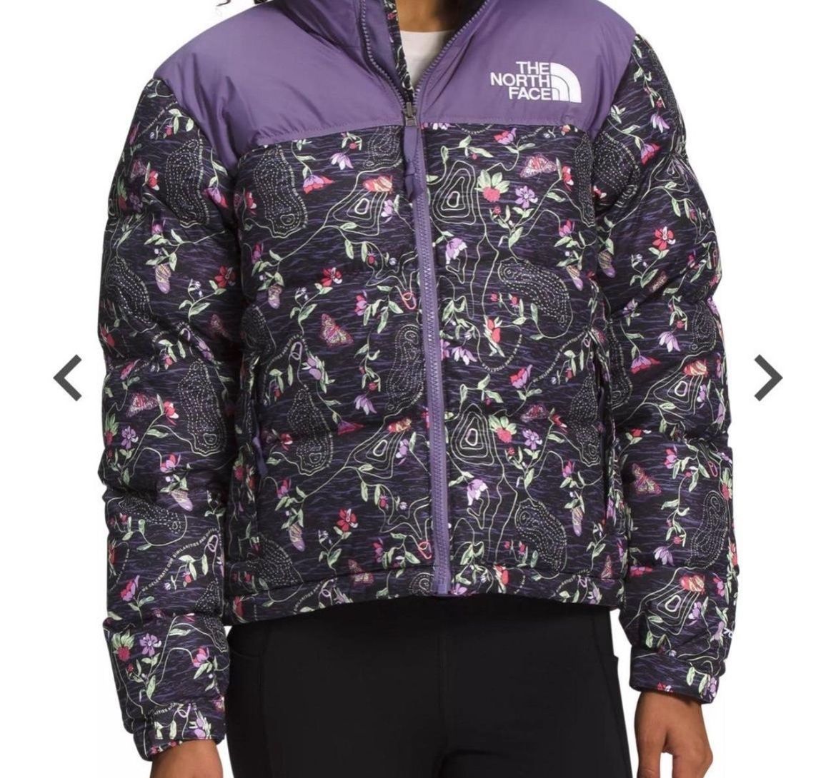 The North Face 1996 Retro Nuptse Women TNF Black IWD Print