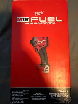 Milwaukee M18 FUEL 1/4" Hex Impact Driver