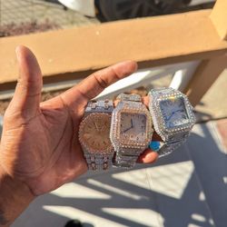 Audemars Piguet(rose gold) Cartier(silver &rose gold)