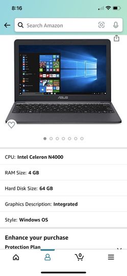 ASUS Vivobook L203 Ultra thin Laptop IN 4000
