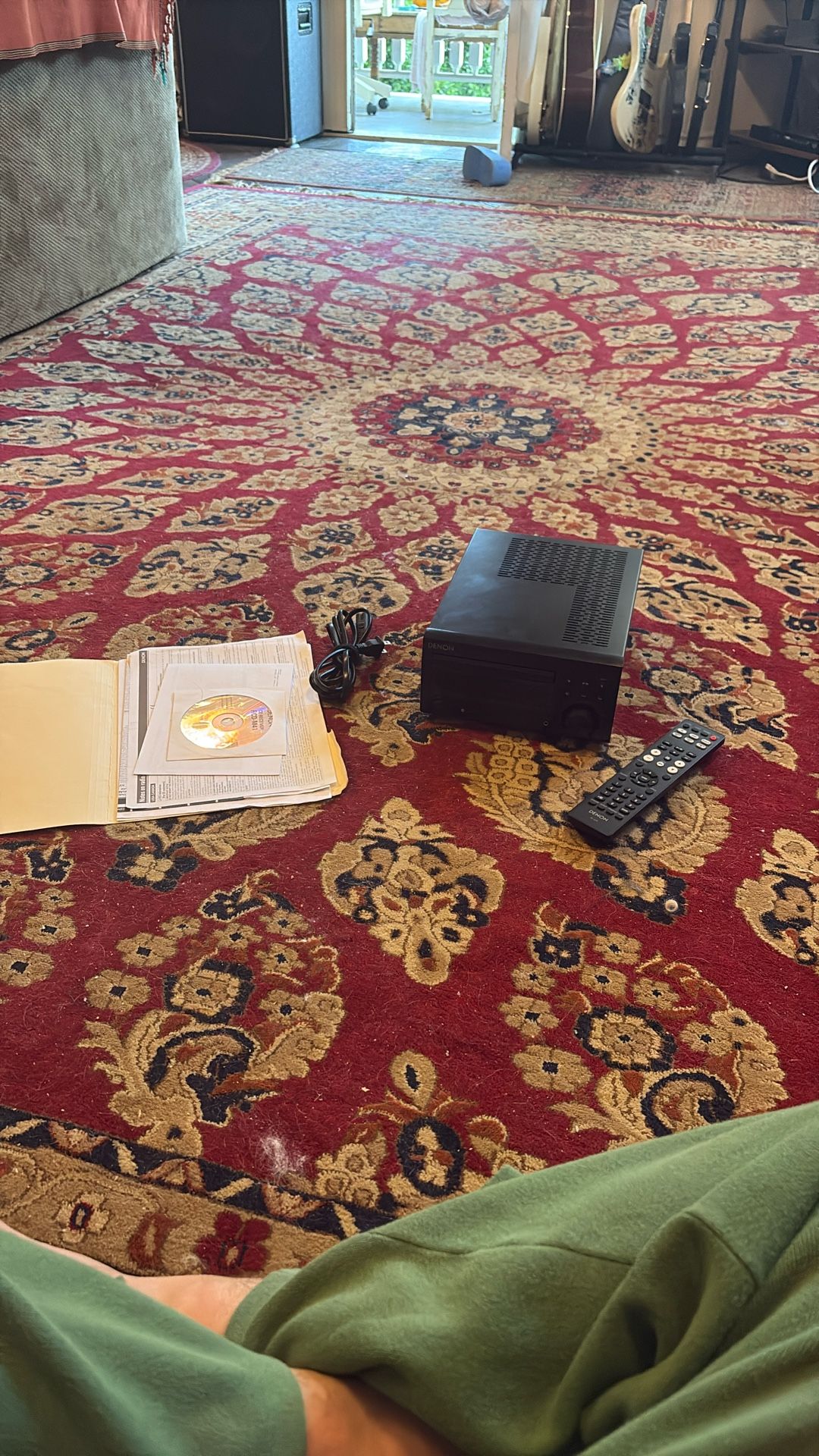Denon Hifi Cd Player And Vinyl Receiver With Bluetooth