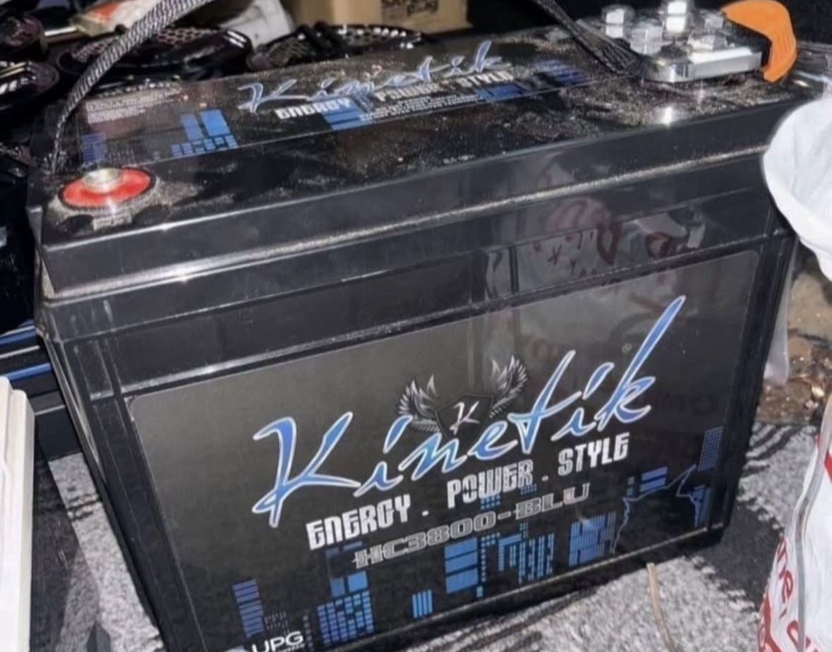 Kinetik HC3800 Blu 12 Volt Battery