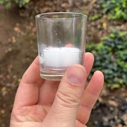 Votive Candle Holders + Candles 