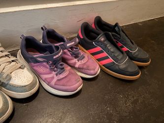 Size 2 and size 7 boys shoes