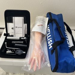 Practice Arm Infusion Model + ENT Diagnostic Set (Bundle).