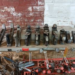 Stanley planers and rasps