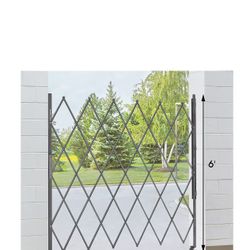 Uline Security Gate 5-6’ x 6’ H-3693 New