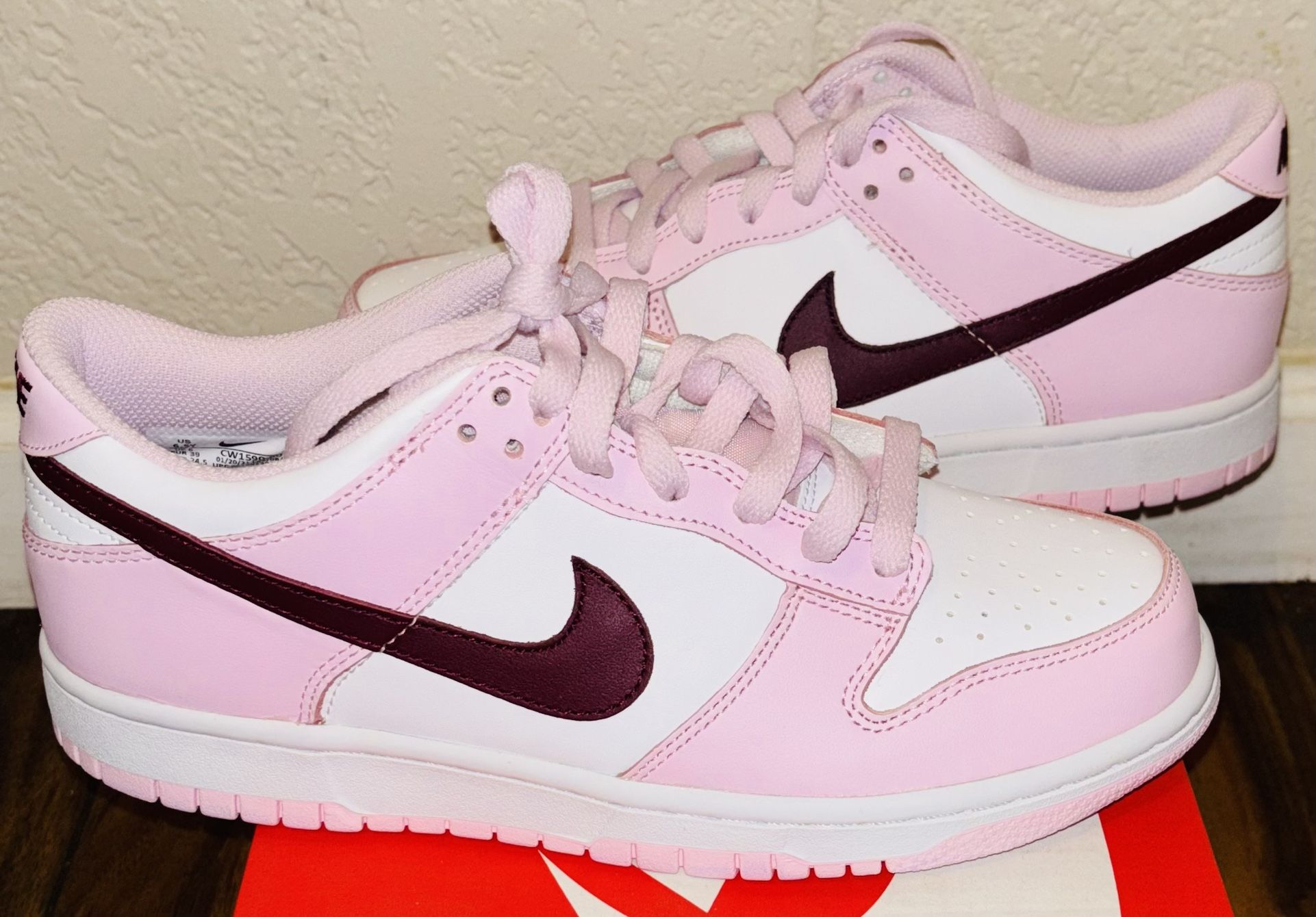 NIKE DUNK LOW PINK FOAM FOR SALE!!
