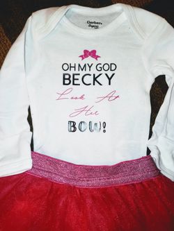 Personalized onsie
