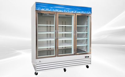 3 glass door Merchandiser Cooler Refrigerator NSF SG1.9L3