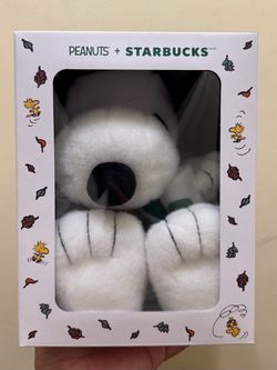 PEANUTS + STARBUCKS plushy