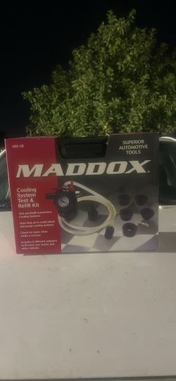 Cooling System Test and Refill Kit/Kit De Prueba Y Recarga Del Sistema De Enfriamiento