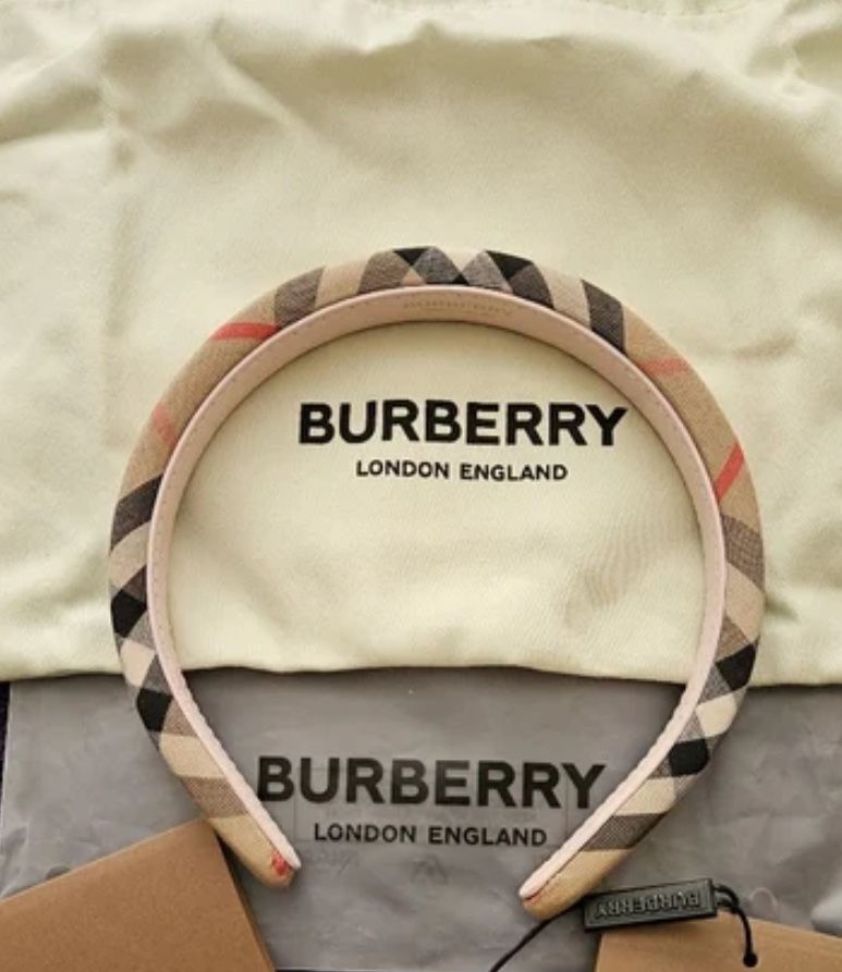 Brand New Authentic Burberry Headband Jewelry Accessories