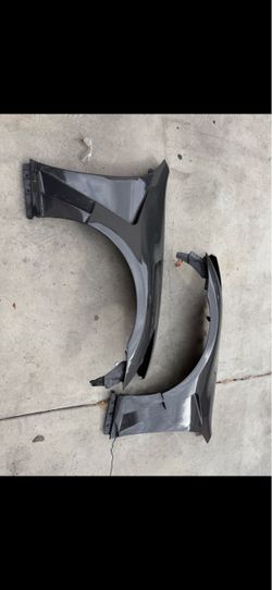G37 sedan carbon fiber fenders