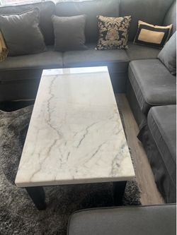 ✨ Luxury 100% Genuine White Marble Coffee Table ✨