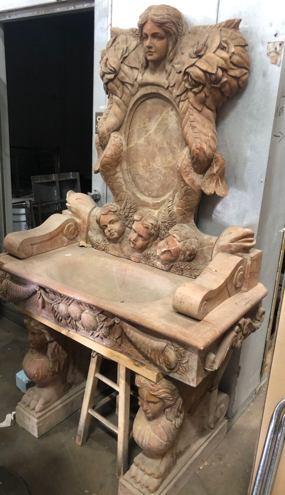 Fountain/ Birdpond Unassembled Piece