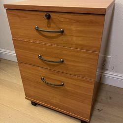 Mobile Lockable File Cabinet (Read Description)
