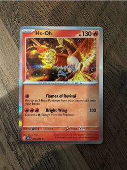 Ho oh rare holo
