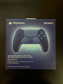 PS5 DualSense Icon Blue Controller