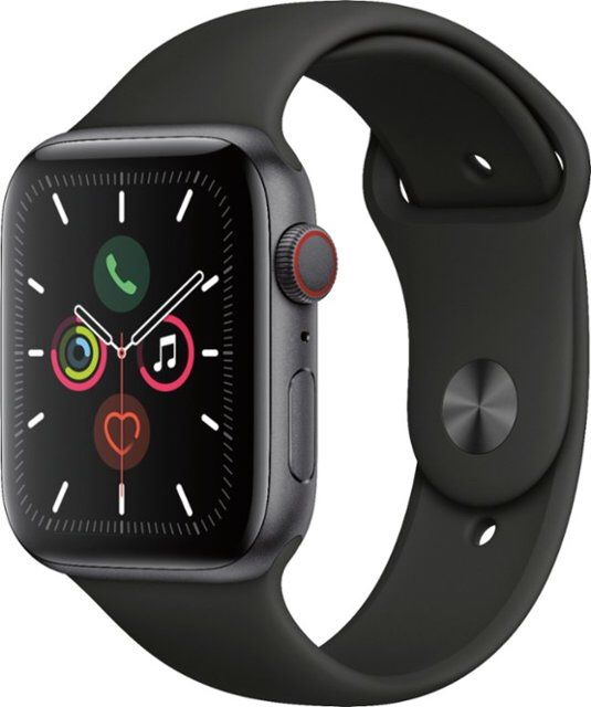 APPLE WATCH SERIES 5 44MM GPS+CELLULAR SPACE GRAY ALUMINUM. BRAND NEW IN BOX!!!!