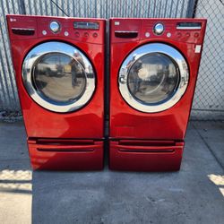 LG FRONTLOAD GAS SET