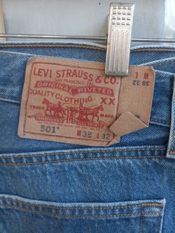 501 levis Jeans Mens 38x32