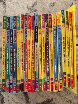 Geronimo Stilton Book Lot – 18 Books – Good Condition