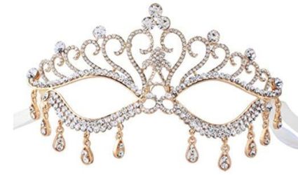 Rhinestone Masquarde Mask