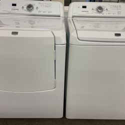 Maytag Large Capacity Washer And Dryer Electric 