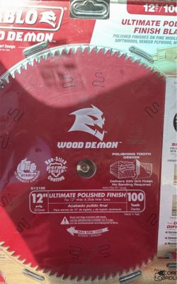 Diablo Wood Demon 12-Inch 100-Tooth Saw Blade