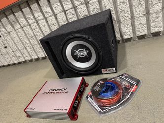 Sub 10”inch With Amp