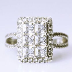 Real 925 Sterling Silver Size 7.75