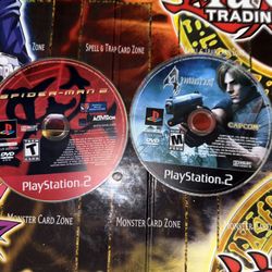 Spider-Man 2 & Resident Evil 4 PlayStation 2 Games