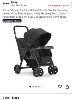 Joovy Caboose Too Sit and Stand Double Stroller