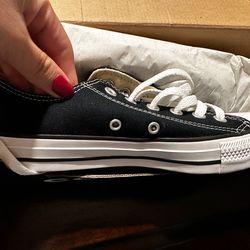 Black and White Converse
