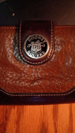 Dooney & Bourke Brown Leather Wallet