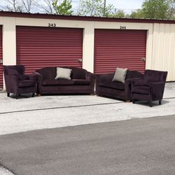 FREE delivery - New Like Sofa Loveseat & 2 Chairs Couches, Sectional