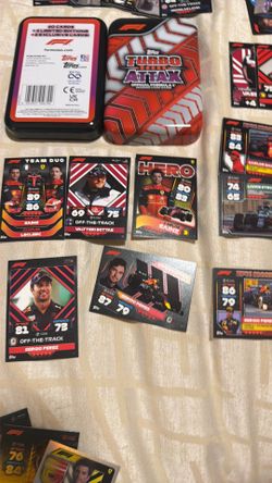 F1 cards