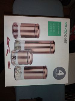 4pc Servappétit kitchen storage set