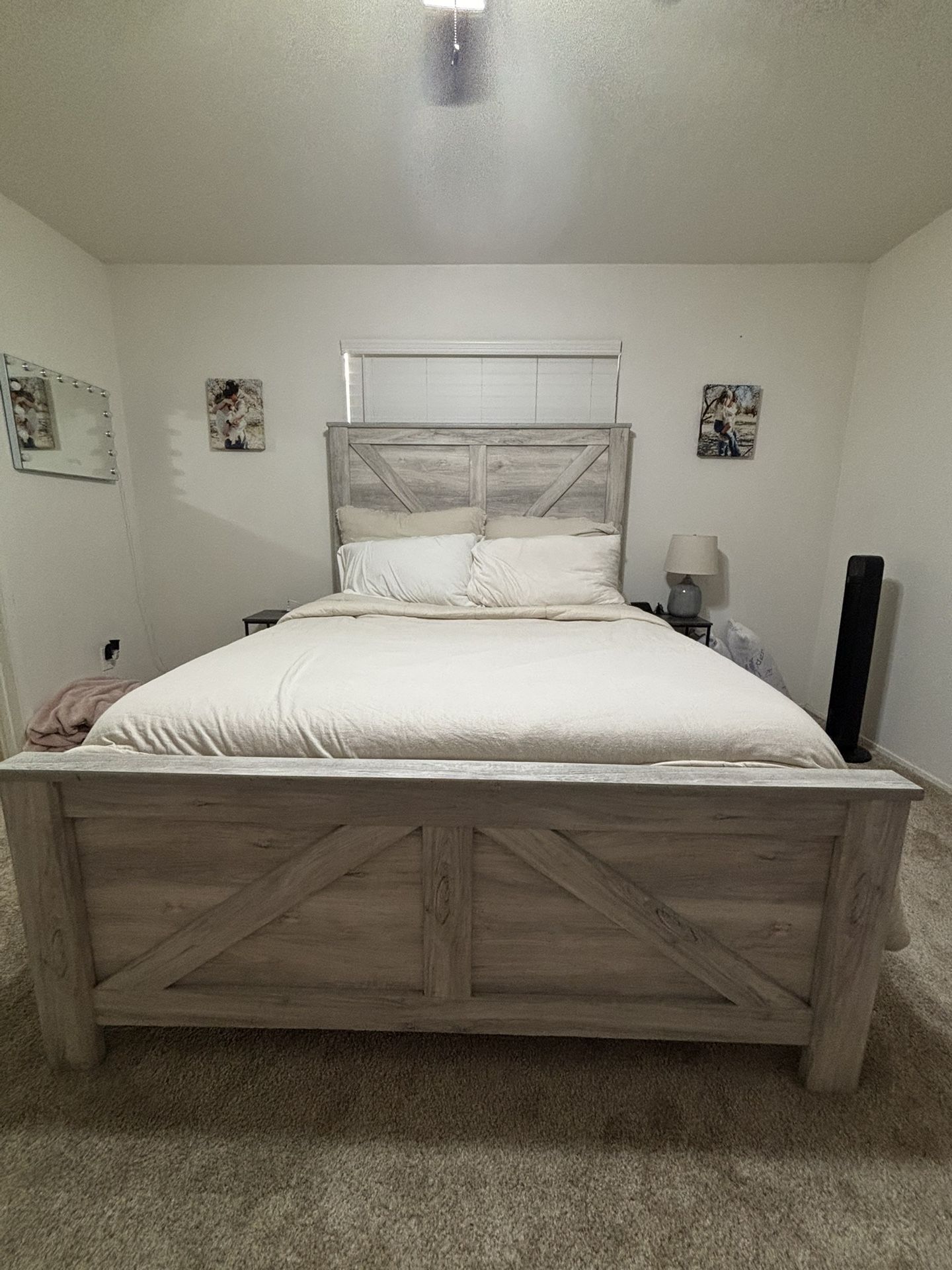 Queen Bed Frame (Ashleys)