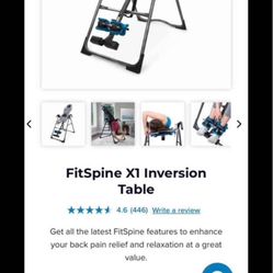 Teeter X1 Inversion Table