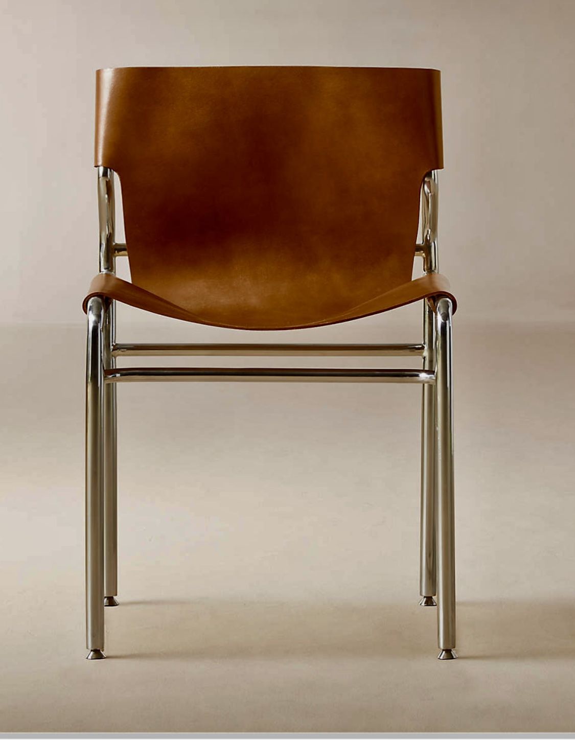 Surf Sling Leather Chairs CB2