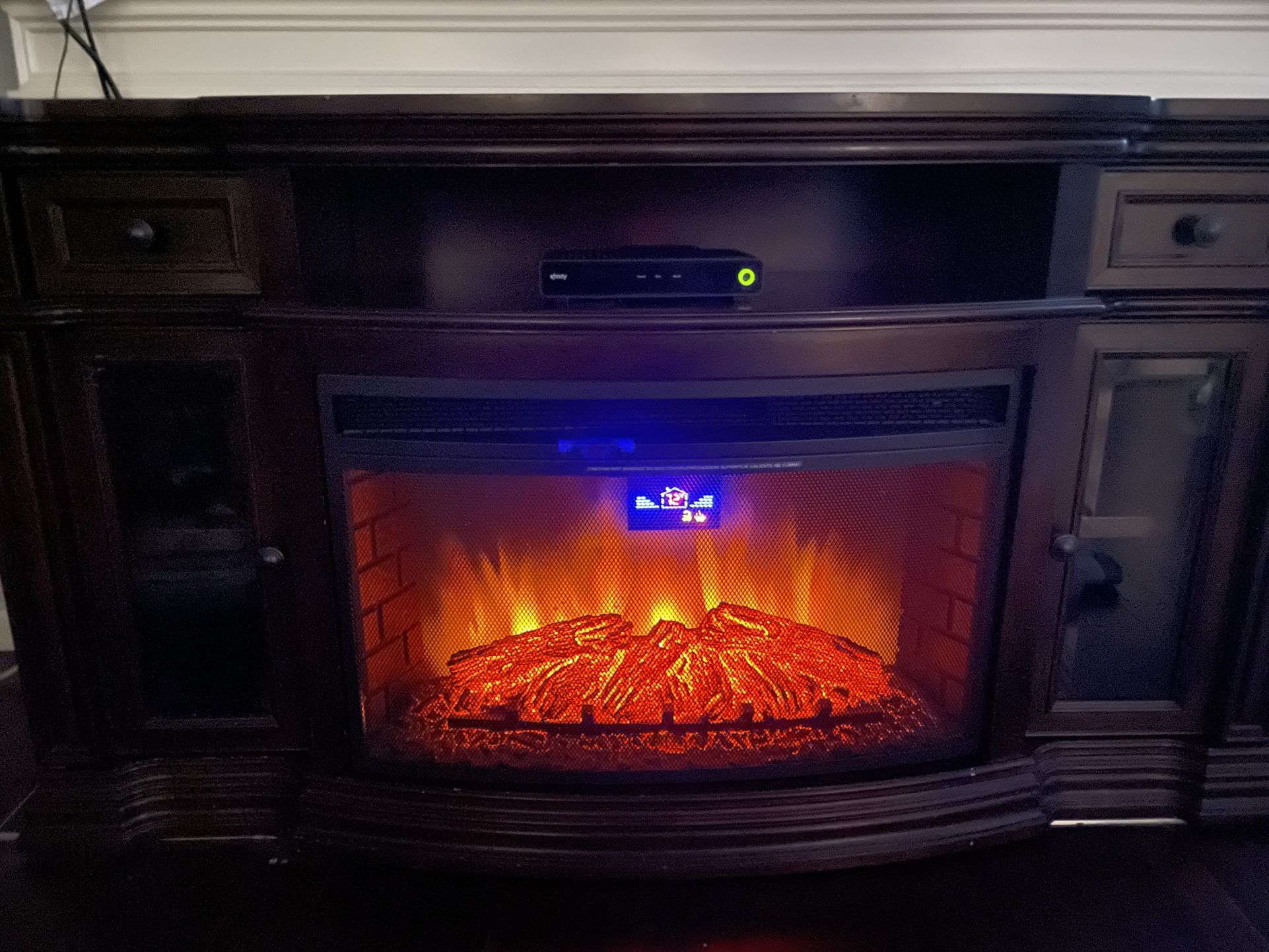 Fireplace TV Stand