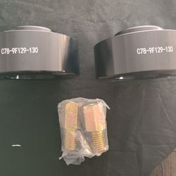 KSP 2in Front Lift Kit for F250 F350 2WD 1999–2024 – Spacer & Stud Extenders