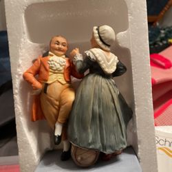 Norman Rockwell Music Box  