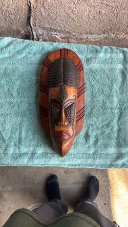 Ghana Hand Made Wooden Mask